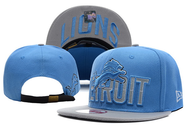 NFL Detroit Lions NE Strapback Hat #01